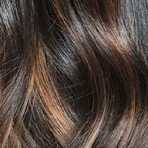 Brunette balayage