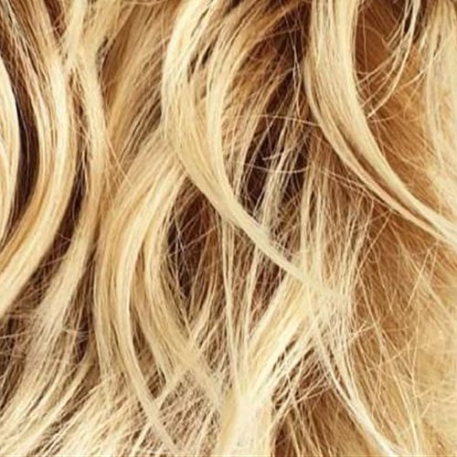 Beach blonde waves